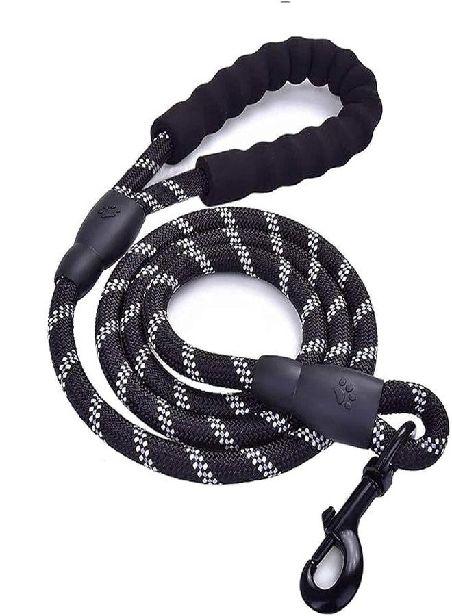Birud Dog Leash 4FT Nylon Rope Cord Training Pet Walking Leashes for Medium Sized Pet Thick Reflective Heavy Duty Rope with Anti Slip Padded Cord for Dogs, Cats and Pets with Strong Hook(Multicolor) - Image 1